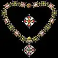 Collar of the Order of St. Prince Lazar (Kingdom of Serbia, Kingdom of Yugoslavia and Royal House of Serbia)