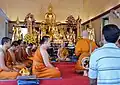 The ordination of a novice (sāmaṇera) at Wat Yannawa