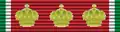 Knight Grand Cross of the Colonial Order of the Star of Italy - ribbon for ordinary uniform