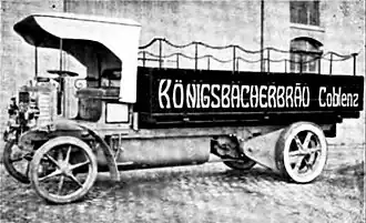 Orion 5t of the Koblenz Brewery (1908)