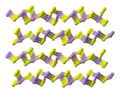 The sheets are stacked into layers
