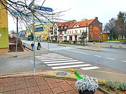 Orzysz town center