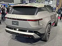 Land Cruiser Se concept (rear view)