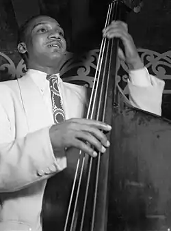 Pettiford at the Aquarium, New York City, in 1946