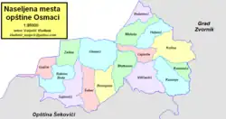 Location of Osmaci