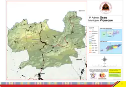 Official map of the Administrative post