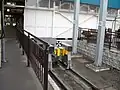 Buffer stop at platform 5