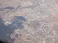 Aerial photo of Otjiwarongo showing mostly the South and Eastern part of the town