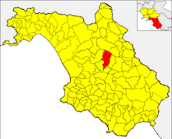 Ottati within the Province of Salerno