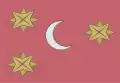 Crescent flag reported during the war with Austria in 1788 by Lucas Hochenleitter