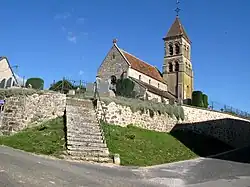 The church of Oulchy-la-Ville