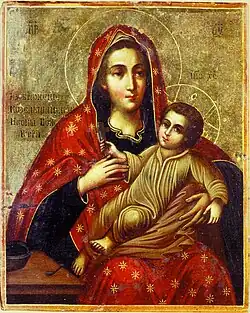 "Kozelshchina" (Kolzelshchanskaya) Icon of the Most Holy Theotokos.