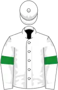 White, green armlets