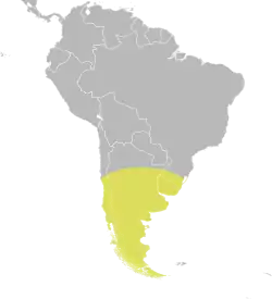 Map of range