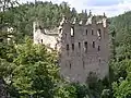 Remains of the castle