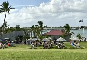 Sandstone Point with Bribie Island Bridge, 2018