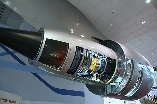The Pratt & Whitney JT9D with a big increase in thrust over the JT8D raised awareness how to transfer engine thrust to the aircraft without bending the engine too much and causing rubs and performance deterioration.[150]