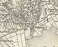 The map of Pákozd from the 3rd Military Mapping Survey of Austria Empire&nbsp;[de].