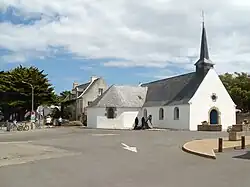 The church in the village of Pénerf, in Damgan commune