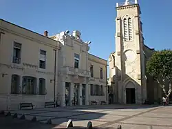 The church of the Transfiguration-du-Seigneur and Saint-Sixte II
