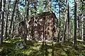 Põlendikukivi in Väikeheinamaa is the largest glacial erratic on the Naissaar island