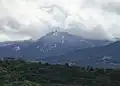 Mount Umunhum is occasionally dusted with snow