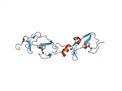 1rut: Complex of LMO4 LIM domains 1 and 2 with the ldb1 LID domain