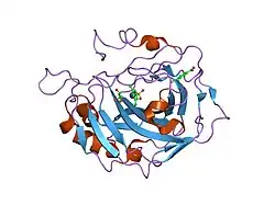 1zge: carbonic anhydrase II in complex with p-Sulfonamido-o,o'-dichloroaniline as sulfonamide inhibitor