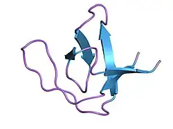 2cdt: ALPHA-SPECTRIN SH3 DOMAIN A56S MUTANT