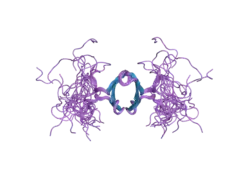 2dwv: Solution structure of the second WW domain from mouse salvador homolog 1 protein (mWW45)
