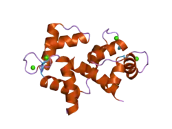 2f3z: Calmodulin/IQ-AA domain complex