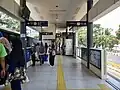 Interior of the station after revitalisation works