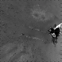 Curiosity's first test drive (Bradbury Landing) (August 22, 2012)