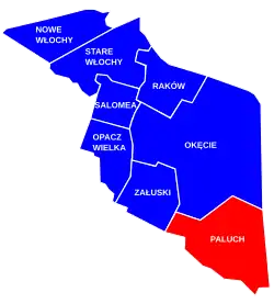 Paluch within the Włochy district.
