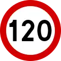 120&nbsp;km/h (75&nbsp;mph)
