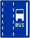 D-12 "bus lane"