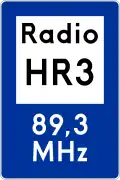 D-34a "radio information about road traffic"
