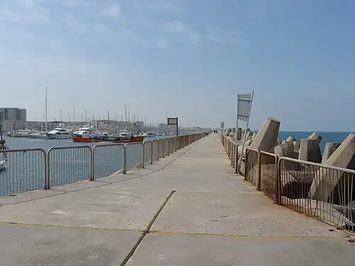 Main breakwater
