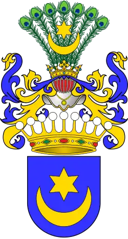 The basic count version of the Leliwa used by Czapski and Morsztyn families