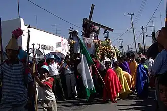 Good Friday procession in Atitalaquia, 2002