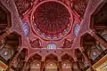 Interior view of the mosque.
