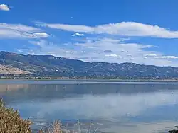Bountiful, Utah as viewed from Farmington Bay