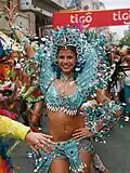Samba dancer from Encarnación