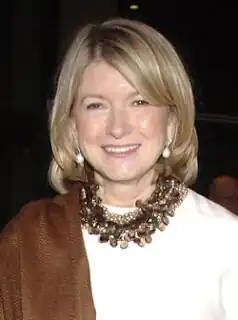 Portrait of Martha Stewart.