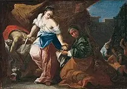 Judith Beheading Holofernes, priv. col.