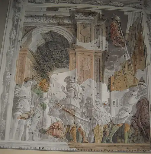 Detail, the Miracolo di San Giacomo
