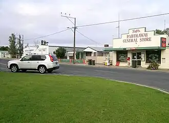 Main street of Padthaway