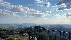 View of Miranda, from atop a hill in Mogadouro