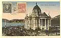 Palácio Monroe on a postcard.