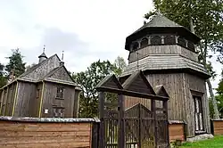 Wooden church in Palūšė, Aukštaitija National Park